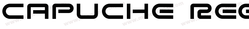 Capuche Regular字体转换